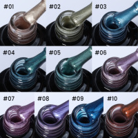 KNC échantillon gratuit de vernis gel pour les yeux de chat bonbons fruits vente en gros personnalisé de haute qualité 15ml de gel magnétique pour les yeux de chat