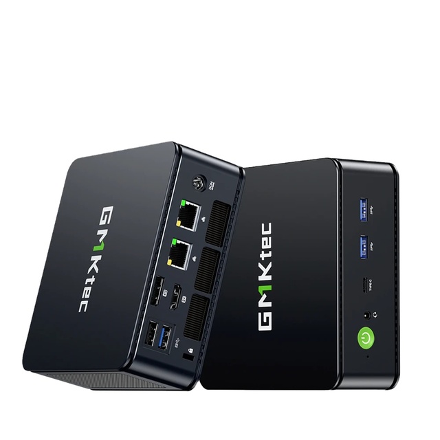 GMKtec Nucbox Gamer Mini PC M6 Ultra AMD Ry-zen 5 7640HS USB4 2*DDR5 2*PCIE SSD 2*2.5G NUC Win11 Desktop Office Computer WiFi6E