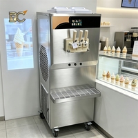 Commerciële soft serve ijsmachine met dubbele compressor, 480 stuks/uur, Goshen Cone ijsmachine, ijsgereedschap