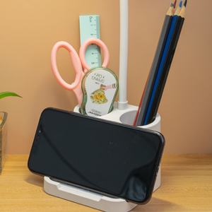 Lampe de bureau LED tactile professionnelle à protection oculaire avec support de téléphone et porte-stylo – Offre spéciale - Product Image 4