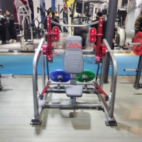 Machine à tirage latéral à plaques, équipement de musculation pour salle de sport commerciale, machine à tirage latéral pour les bras