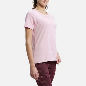 100% Cotton Soft Casual New Arrivals High Quality T-Shirt Hot Sale Best Price Slim Fit Summer Casual <b>Round</b> Neck Women T Shirts - Product Image 6