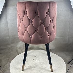 Vente en gros de meubles pour la maison chaise rembourrée en velours hôtel café restaurant chaise de salle à manger moderne en cuir pour la cuisine - Product Image 5