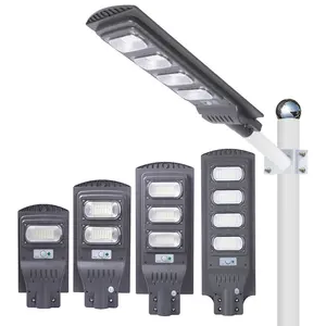Outdoor Road Ip65 Waterproof Streetlight 30w 60w 90w 120w 150w Integrated All In One Solar Led Street Light