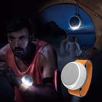 Speaker Nirkabel Portabel Tahan Air 5W untuk Luar Ruangan, Speaker Gelang yang Dapat Dipakai untuk Bersepeda dan Berlari