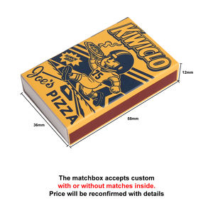 Özelleştirilebilir küçük kare maç sopa kutusu güzel düğün Matchboxes UV avantajı folyo özel boş Matchbox toptan - Product Image 2