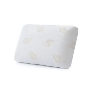 全棉面料定做亚马逊热销记忆泡沫枕头，为家庭和酒店使用