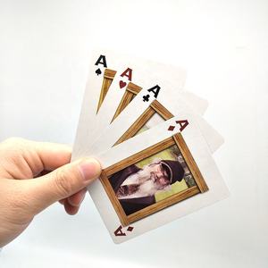 Porte-cartes à jouer pliant mains libres pour Bingo Canasta 5 couronnes <span class=keywords><strong>jeu</strong></span> porte-cartes à pois pour cartes à jouer - Product Image 2