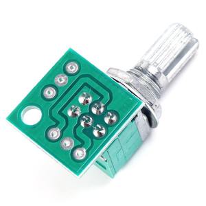 2 ช่อง 09 ประเภท DIY สเตอริโอ ปุ่มควบคุมระดับเสียง โพเทนชิโอมิเตอร์ บอร์ด B50K พร้อมสวิตช์ บอร์ดอะแดปเตอร์ขนาดเล็กแบบปิดผนึก - Product Image 1