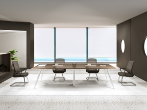 Tavolo da riunione di lusso KALN per sala consiglio, grande tavolo da conferenza per ufficio, scrivania per negoziazioni - Product Image 4