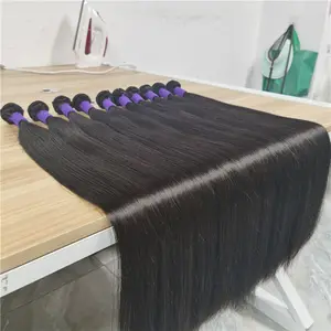 100% Ruwe Maagdelijke Maleisische Indische Bundel Weave Human Hair 10a Grade Hair Peruvian Virgin Human Hair Weave Bundels Met Sluiting