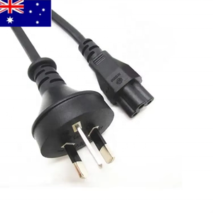Cable <span class=keywords><strong>de</strong></span> enchufe <span class=keywords><strong>de</strong></span> alimentación australiano <span class=keywords><strong>de</strong></span> 3 pines 3x1.5mm2 Cable eléctrico aprobado por SAA para computadoras Cables abiertos Tipo <span class=keywords><strong>de</strong></span> extremo macho 'AS' Hembra 'IEC' - Product Image 5