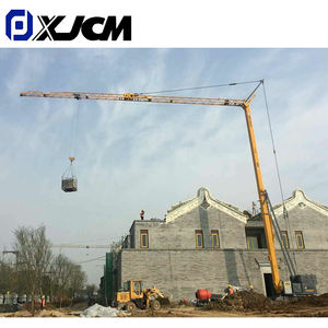 2 Ton Building Fast Erecting Small <b>Tower</b> <b>Crane</b> Provided XJCM Jiangsu Construction Works Bearing China Yellow 3 Years 25M 3.7m - Product Image 1