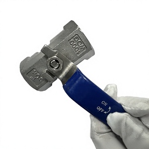Nueva Válvula de Bola de Acero Inoxidable TMH de 1/4'' con Rosca Hembra BSP 1000WOG, Válvula de Cierre Manual de Repuesto para Tuberías de Yates Marinos - Product Image 5