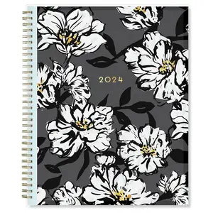 Nouveaux cadeaux de tendance LOW quantité minimale de commande logo personnalisé A5 A6 A7 organisateur en cuir PU écologique 6 anneaux cahier de reliure en PVC transparent