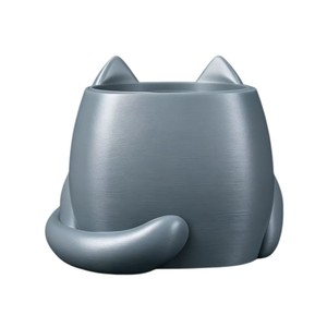 <span class=keywords><strong>Maceta</strong></span> Moderna con Diseño de <span class=keywords><strong>Gatito</strong></span> Enojado Impresa en 3D, con Indicador de Nivel de Agua, Resistente a las Grietas, de PLA, para Suculentas, Decoración de Escritorio - Product Image 5