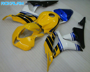 ชุดแฟริ่งสีเหลืองสำหรับรถมอเตอร์ไซค์ฮอนด้า CBR600RR F5 ปี 07 08 รุ่น <span class=keywords><strong>CBR600</strong></span> RR ปี 2007 <span class=keywords><strong>2008</strong></span> ชุดแฟริ่งอะไหล่แต่ง - Product Image 1