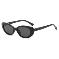Nouvelles Lunettes de Soleil Unisexe Rétro Y2K NWO T1736 Cat Eye Monture Complète Haute Qualité Personnalité UV400 Nouveau Style Vente en Gros Direct Usine