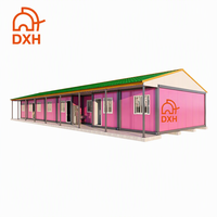Bâtiment préfabriqué sur mesure, école modulaire, structure en acier durable, maison conteneur détachable, salle de classe portable avec salle de bain