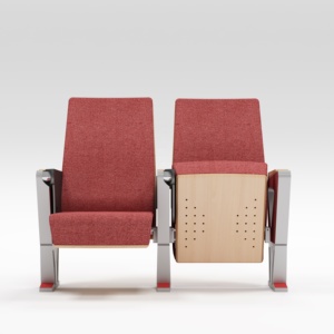Silla de auditorio de metal plegada de diseño moderno al por mayor con mesa <span class=keywords><strong>para</strong></span> cine en casa escuela y hotel sala de <span class=keywords><strong>teatro</strong></span> comercial - Product Image 3