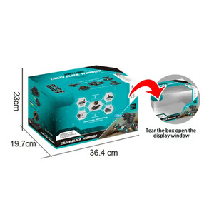 Auto de Acrobacias a Control Remoto 2.4G con Disparo de Balas Blandas y Sensor de Gestos, Juguete para Niños - Product Image 6