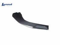 Kit de protection d'angle de pare-chocs avant compatible avec Ferrari F8, style PK modifié, séparateur d'angle avant en fibre de carbone sèche