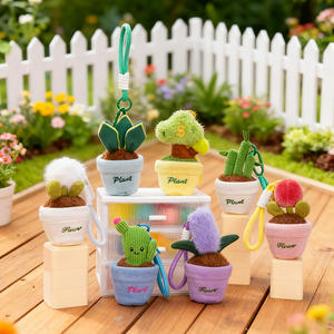 Feiya, planta de moda, juguetes de peluche, decoración de <span class=keywords><strong>Cactus</strong></span>, dinero, árbol, serpiente, planta, llavero de felpa, lindos pequeños peluches, <span class=keywords><strong>colgantes</strong></span>, muñeco de peluche - Product Image 4