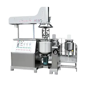 Homogenizer mixer lipstick making machine vacuum emulsifying cosmetic homogenizer mixing equipment