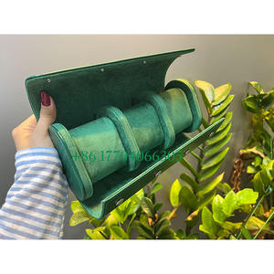 Luxury 3-Slot Leather Watch <b>Roll</b> Custom Anti-Scratch Water Resistant Travel Case Display <b>Box</b> - Product Image 4