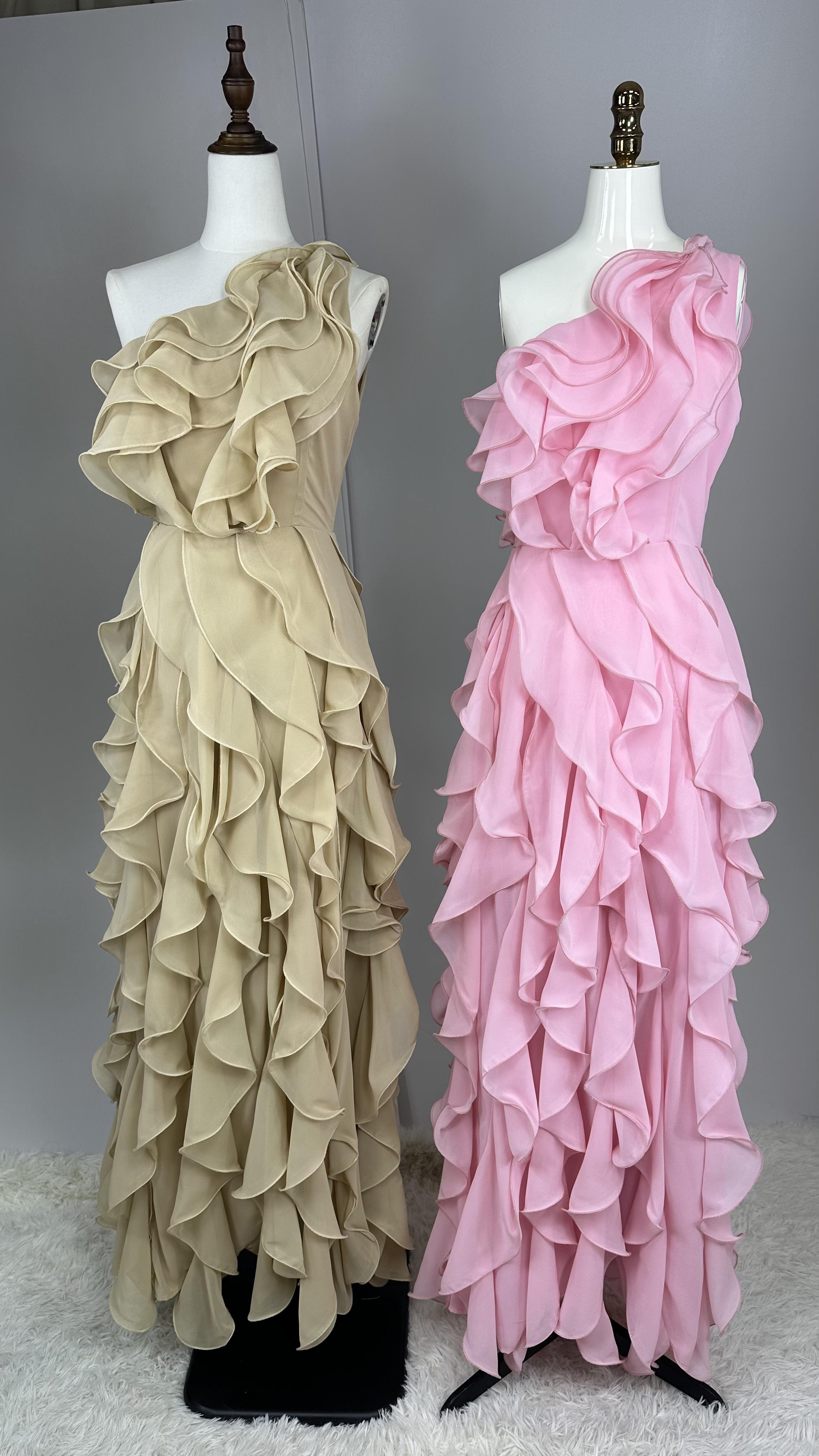 gold mother of the bride evening gown