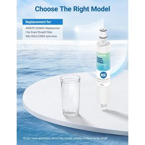 Filtre à eau Cobectal de remplacement 4396701 pour Kenmore 9915 Whirlpool WFL200, charbon actif, usage domestique - Product Image 3