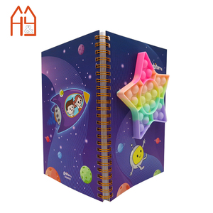 Quaderno A5 a Spirale con Bolle in Silicone per <span class=keywords><strong>Studenti</strong></span>, Quaderno Antistress in Silicone per Bambini, Regalo - Product Image 1