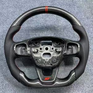 Modificación de <span class=keywords><strong>Volante</strong></span> de Fibra de Carbono Real para <span class=keywords><strong>Ford</strong></span> <span class=keywords><strong>Focus</strong></span> ST RS <span class=keywords><strong>MK2</strong></span> MK3 MK4 2016 - Product Image 4