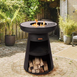 <span class=keywords><strong>Barbacoa</strong></span> profesional a prueba de herrumbre de troncos de hoguera grande multifuncional personalizada con Cenicero - Product Image 1