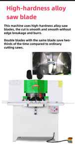 Nhà Máy Trực Tiếp Khung Ảnh Nhôm Máy Cắt Mitre Saw Angle Cutter 45 Độ Đôi Đầu Góc Máy Cắt - Product Image 4