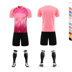 Униформа для футбольного рефери, мужской тренировочный комплект, 2025 высококачественный индивидуальный логотип, комплекты из Джерси для взрослых - Product Image 5