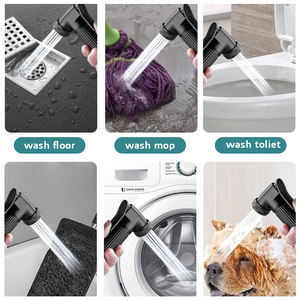 Bidet à main pulvérisateur toilette acier inoxydable <span class=keywords><strong>bébé</strong></span> pulvérisateur Kit pulvérisateur ensemble Double sortie douche salle de bain toilette Bidet Bidet - Product Image 5