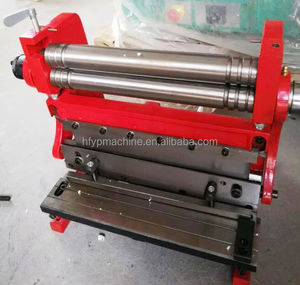 Cintreuse <span class=keywords><strong>manuelle</strong></span> de tôles à trois fonctions : découpe, roulage et pliage – Machine à cintrer les plaques métalliques <span class=keywords><strong>manuelle</strong></span> - Product Image 1
