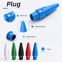 Connecteur Camlock unipolaire CHENF 150A 400A mâle-femelle, prise d'alimentation haute intensité pour l'éclairage événementiel et la gestion de l'énergie
