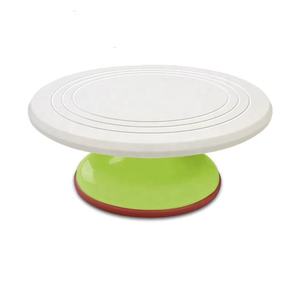 En Alliage d'aluminium Rouge Pourpre Gâteau Plateau <span class=keywords><strong>Monté</strong></span> Crème Gâteau Table Plateau Tournant Support De Table Base Gâteau Outil - Product Image 5