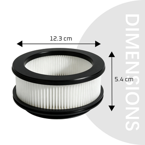 Filtre à poussière HEPA compatible avec les aspirateurs sans fil <span class=keywords><strong>Rowenta</strong></span> ZR009008 X-Force <span class=keywords><strong>Flex</strong></span> 11.60 14.60 RH98 TY98 - Product Image 2