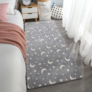 Thảm Phát Sáng Chống Thấm Nước, Thảm Trải Sàn In Hình Học, Thảm Chùi Chân Pvc, Cạnh Giường Phòng Ngủ, Chống Trượt - Product Image 3