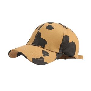 Fashion Trendy Women Men Cow Design Leopard Baseball Caps <b>Sunscreen</b> Zebra Cow Print SUN HAT Sport Cap - Product Image 5