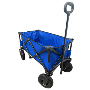 Carrello Pieghevole Ecologico OEM con Ruote in Schiuma Solida da 8,5 Pollici per Campeggio, Pesca e Uso Esterno - Product Image 1