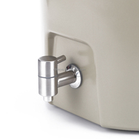 Glacière souple moderne 8L en PE, rotomoulée, avec intérieur thermique isolé en acier inoxydable, étanche, pour vin, fruits, jardin, chasse, logo personnalisé