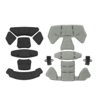 Kits de rembourrage intérieur en mousse de remplacement pour casque, Protection souple OEM & ODM, Logo personnalisé, coussinets de casque universels