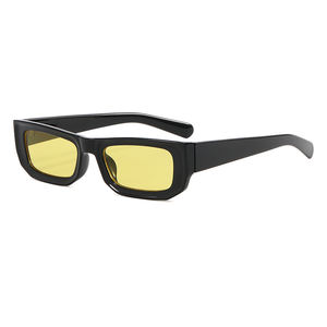 Superhot Eyewear 18935 Fashion 2023 Retro Women Rectangle Wide Cat Eye occhiali da <span class=keywords><strong>sole</strong></span> con montatura spessa colorata - Product Image 3