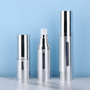 15ml 30ml 50ml du lịch nhỏ <span class=keywords><strong>Lotion</strong></span> Kem huyết thanh vàng không có không khí bơm chai nhựa cho bao bì mỹ phẩm - Product Image 6