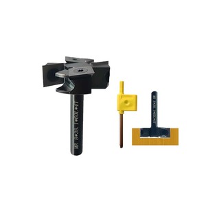 Miaorui 8*38,1 * 60L *(2 2)T Austauschbare Platten fräser CNC Spoil <span class=keywords><strong>board</strong></span> Oberflächen fräser Fräse insatz Holz fräser - Product Image 1