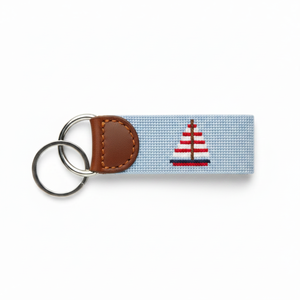 Llavero de punto de aguja duradero con múltiples patrones, logotipo personalizado, poliéster, anillo para llaves, regalo promocional para <span class=keywords><strong>golf</strong></span> al aire libre - Product Image 1